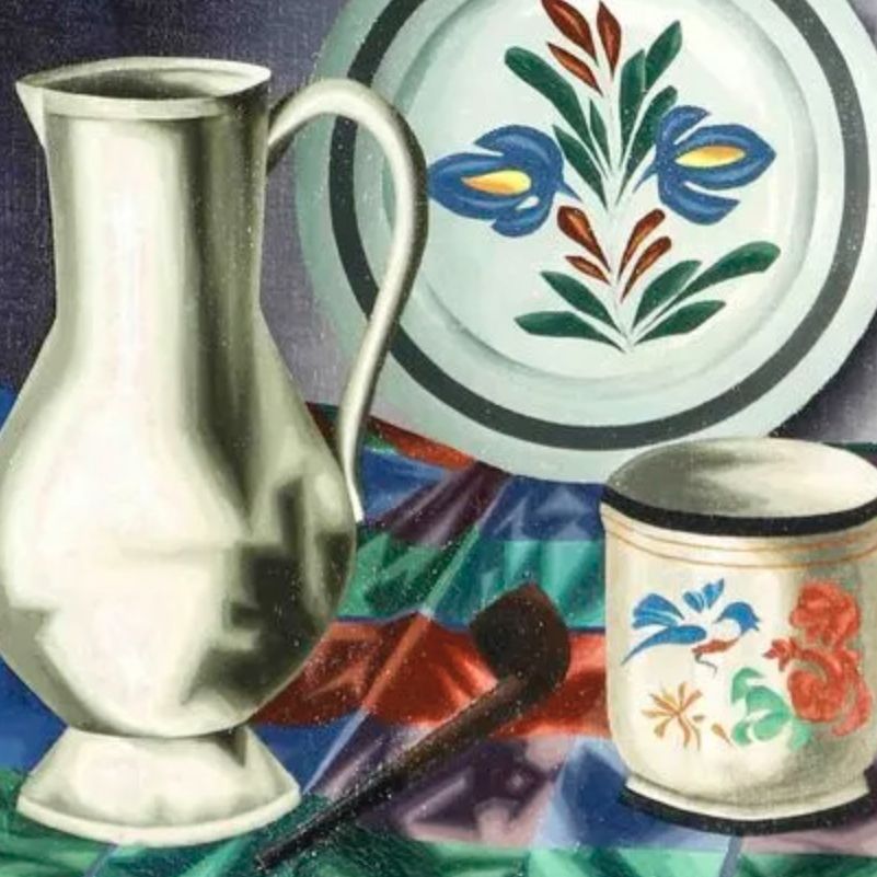 Marcel Mouillot, huile sur toile