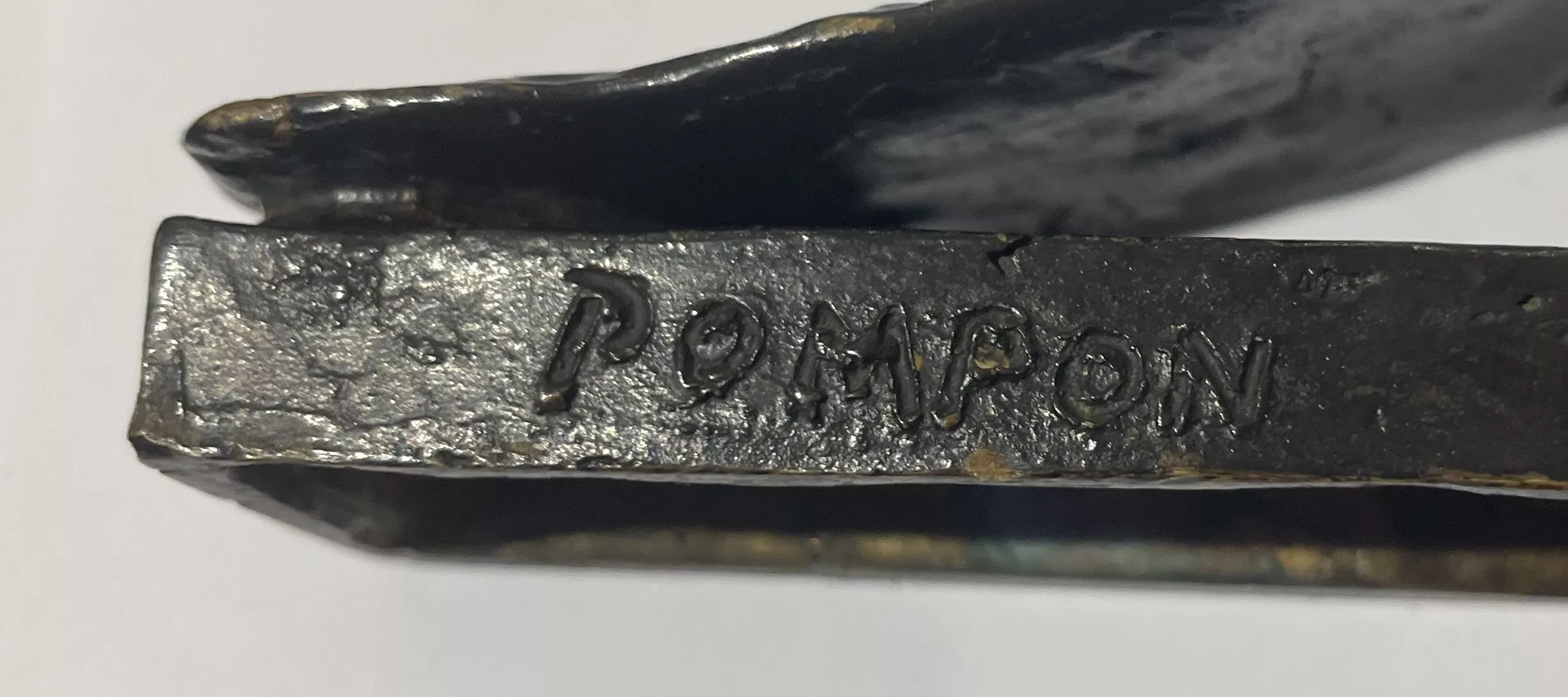 Signature de Fran&ccedil;ois Pompon