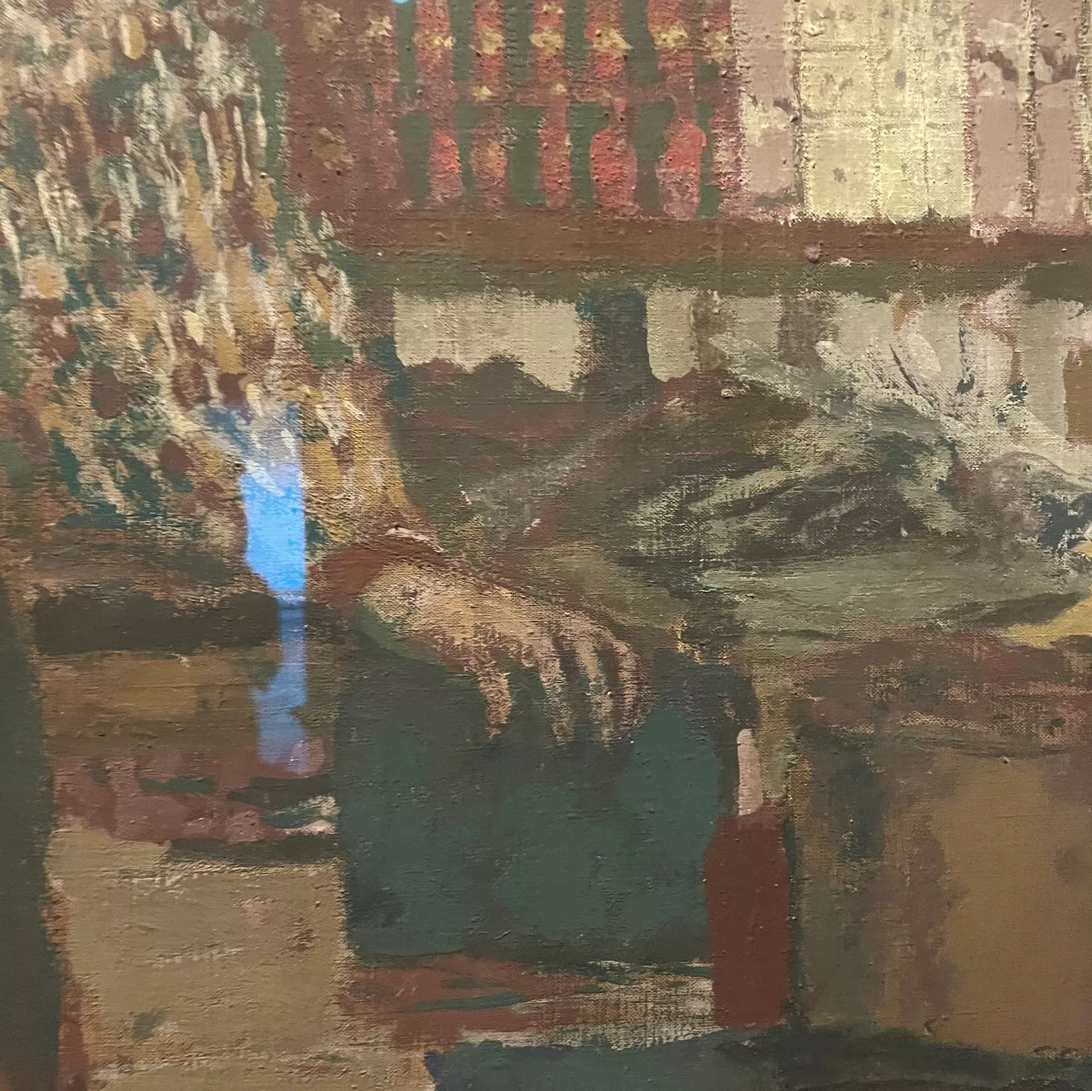 Vuillard, huile sur toile