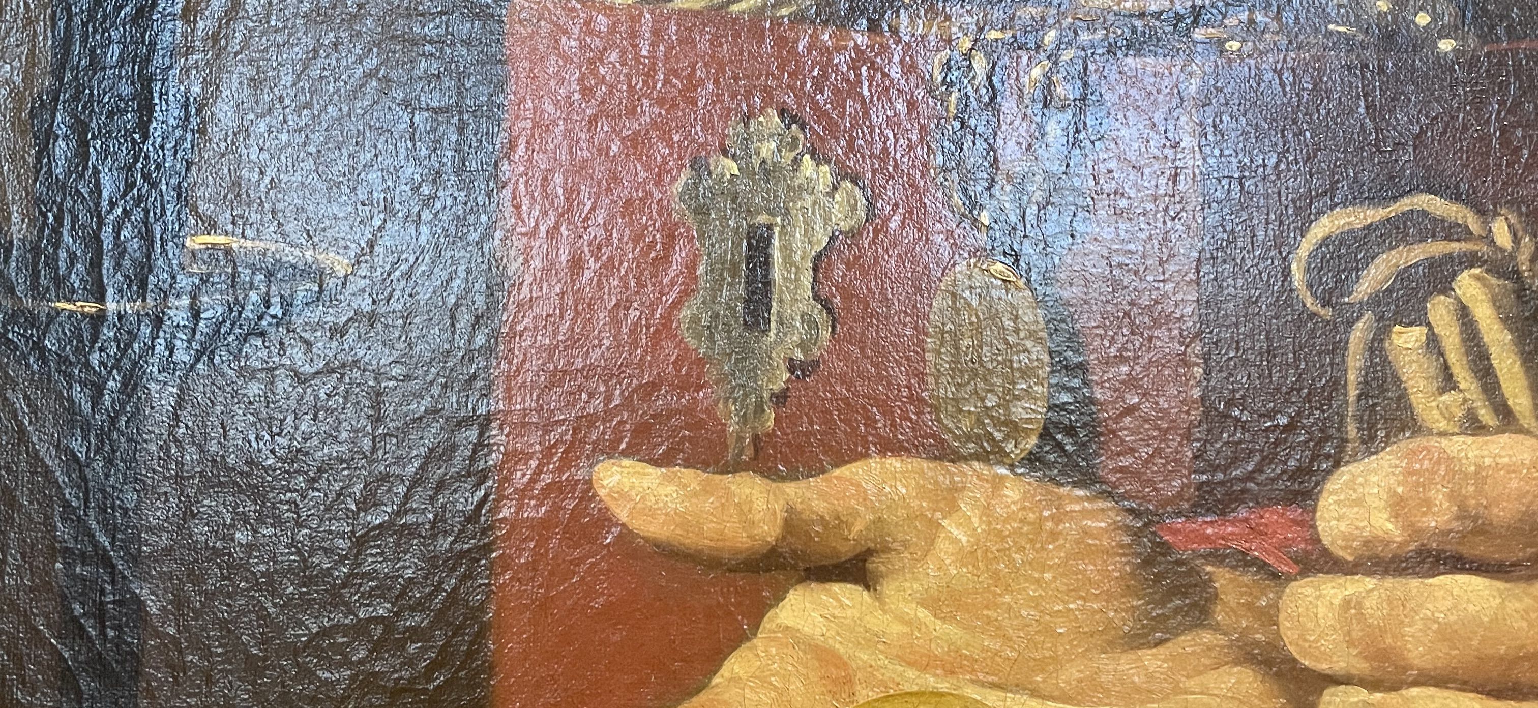 Stomer, huile sur toile, détail