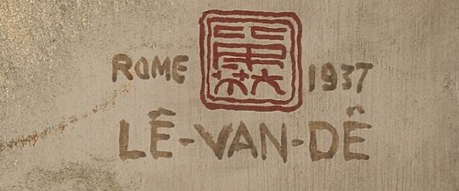 Signature de Le Van De