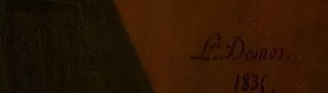 Signature de Louise Adélaïde Desnos