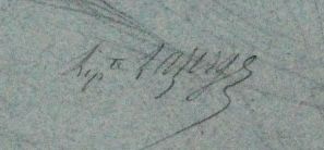 Signature de Hippolyte Lazerges