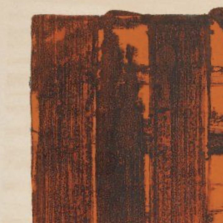 Soulages, lithographie