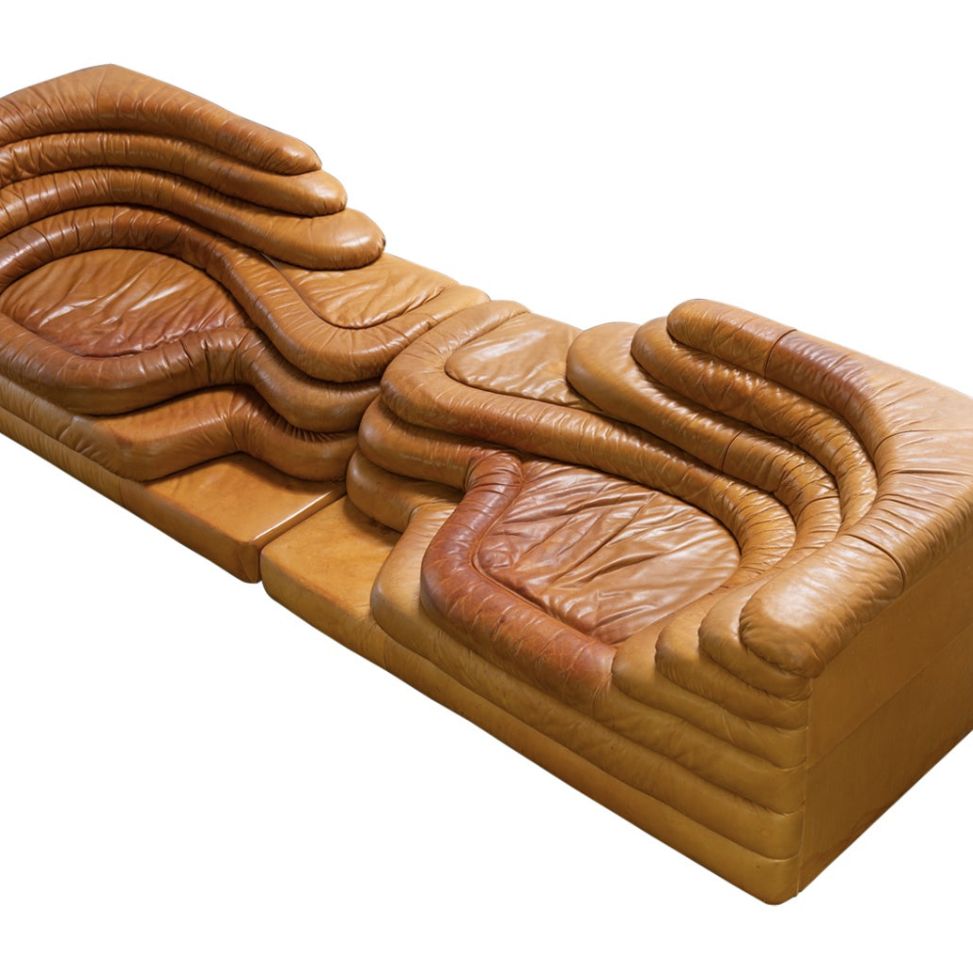 Ueli Berger, sofa en cuir