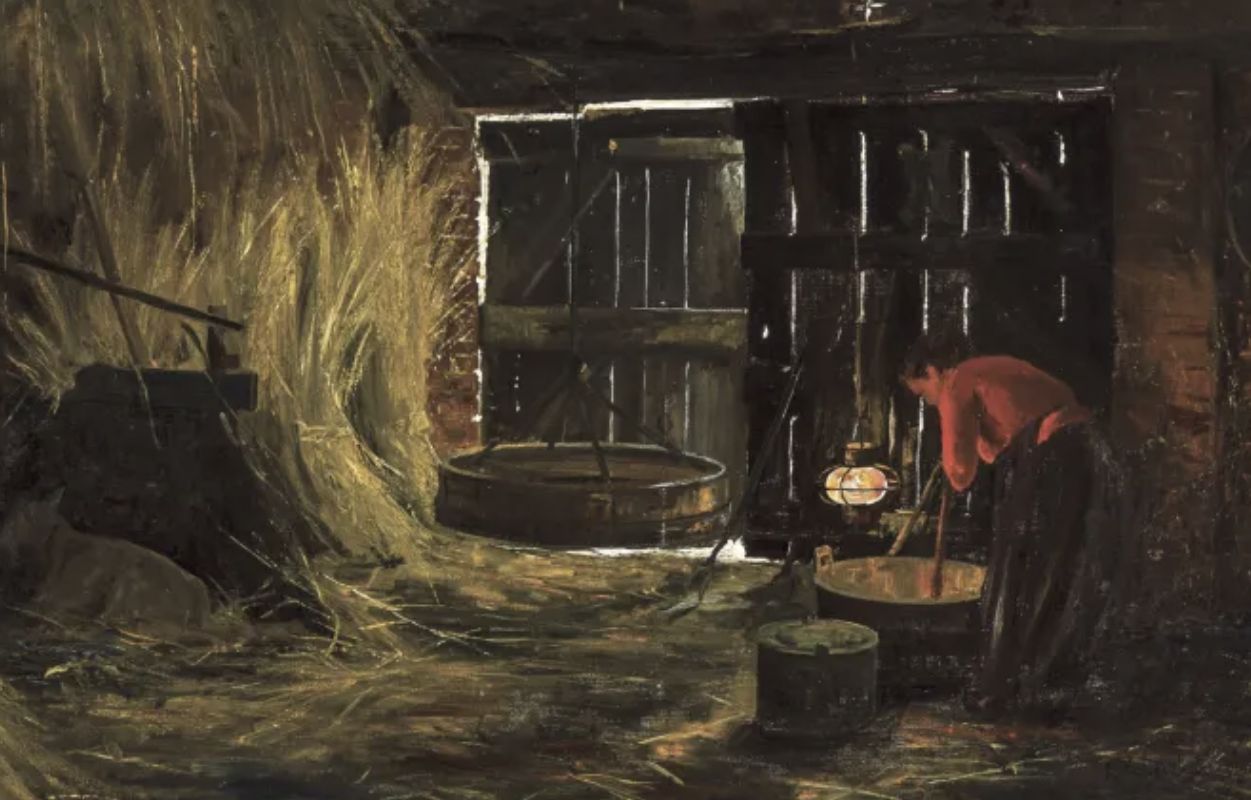 Valerius de Saedeleer, huile sur toile