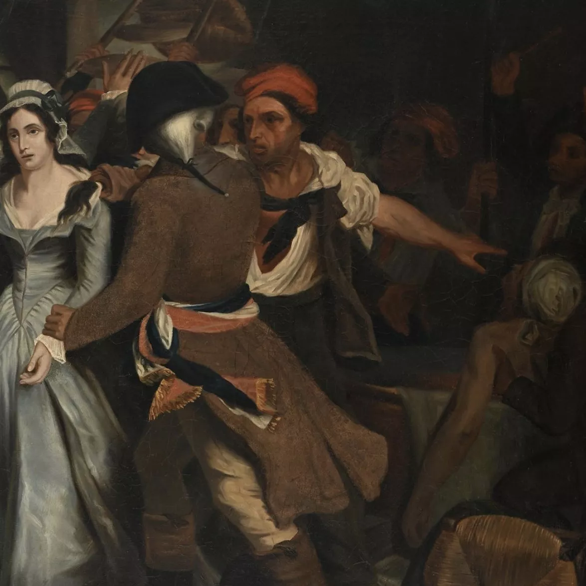Ary Scheffer, huile sur toile