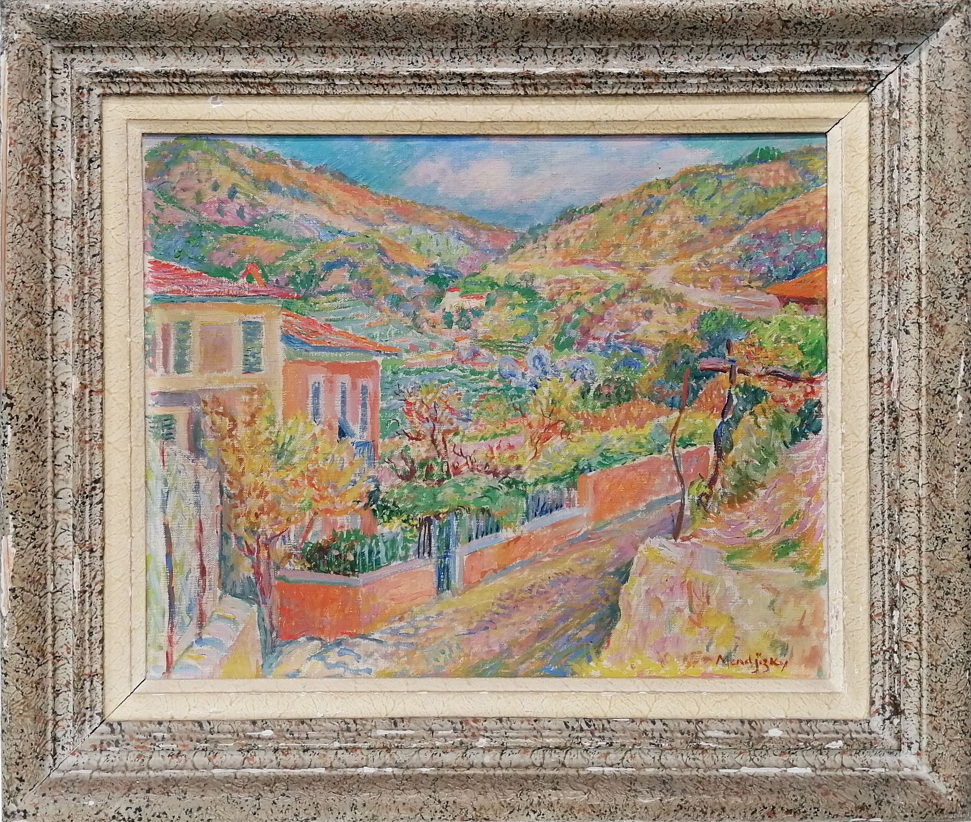 Mendjisky, huile sur toile vendue par Auctie's