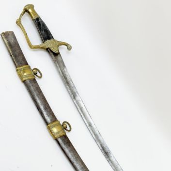 Sabre d’officier d’état-major modèle vendémiaire an XII