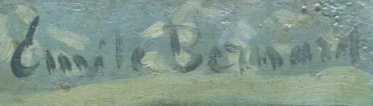 Signature de Emile Bernard