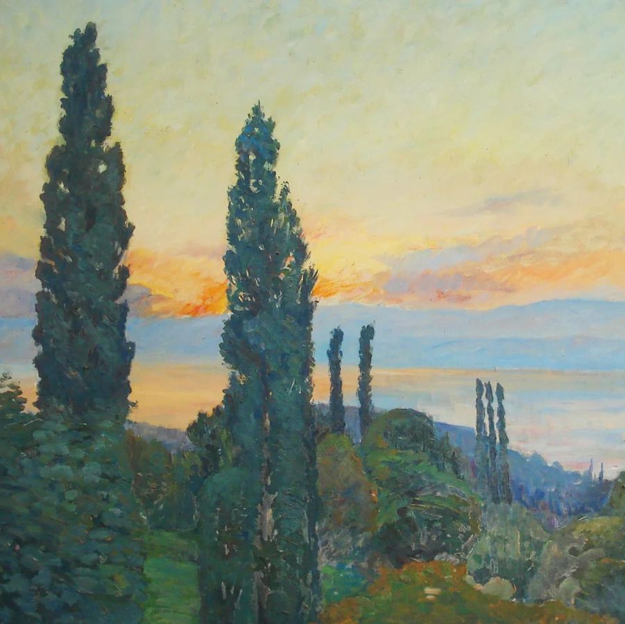 Ham Nghi, huile sur toile