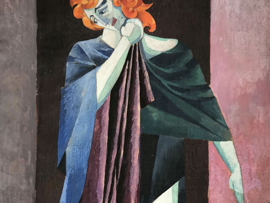 Alexandra Exter, huile sur toile