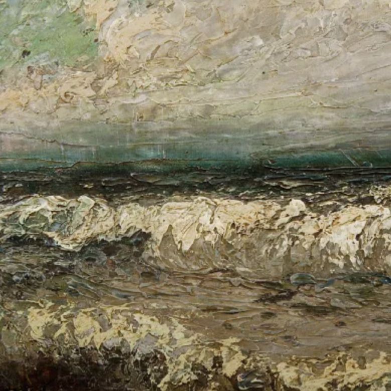 Hendrik Willem Mesdag, huile sur toile
