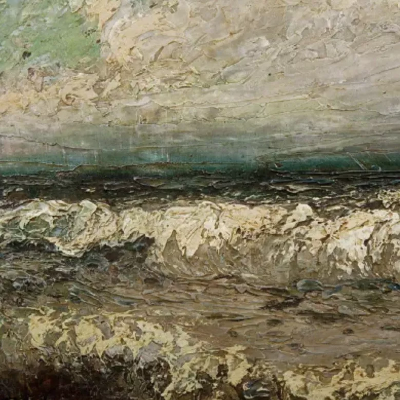 Hendrik Willem Mesdag, huile sur toile