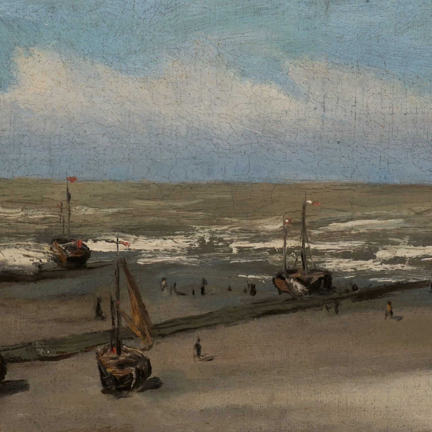 Hendrik Willem Mesdag, huile sur toile