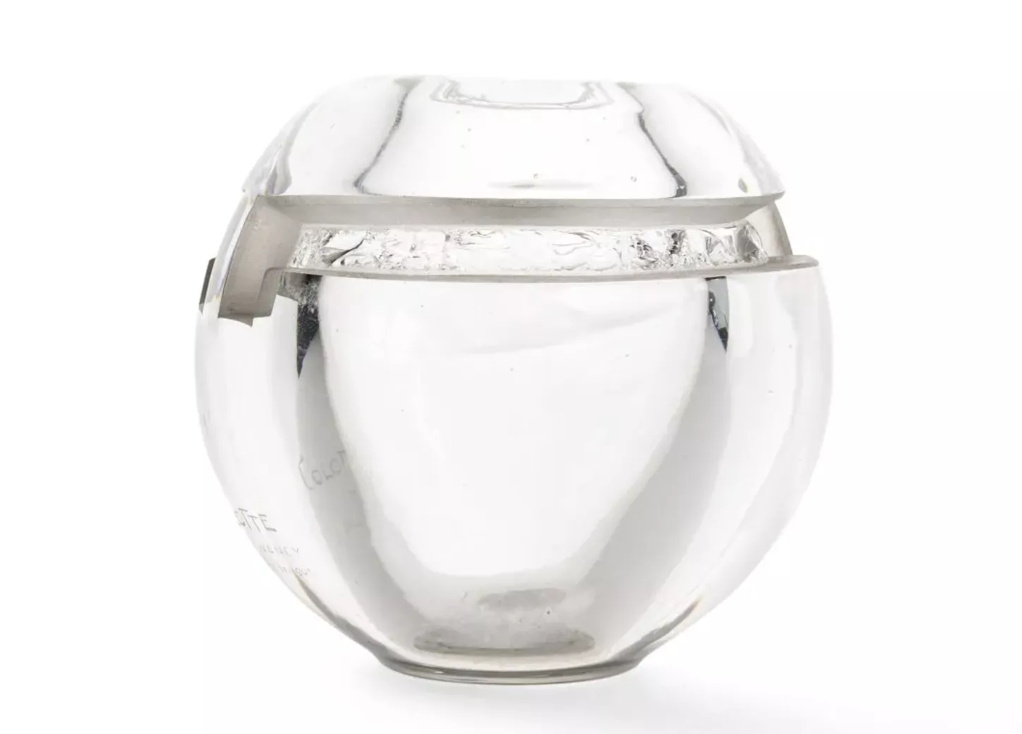 Aristide Colotte, vase en verre