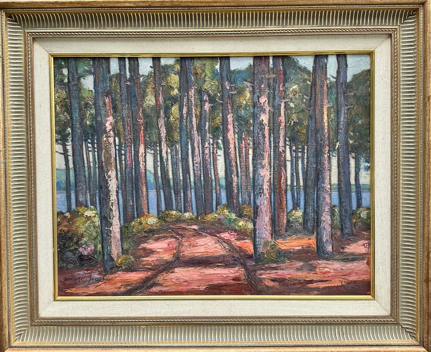 Sourgen, huile sur toile