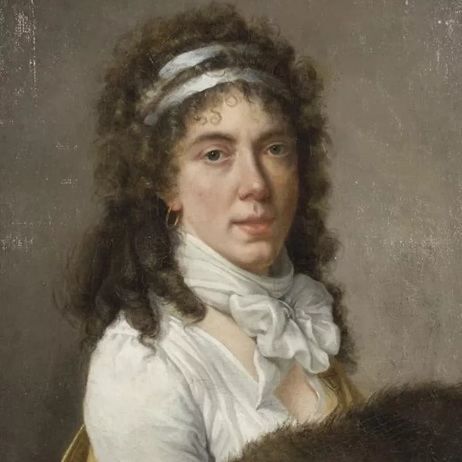 Marie Guillemine Benoist, huile sur toile