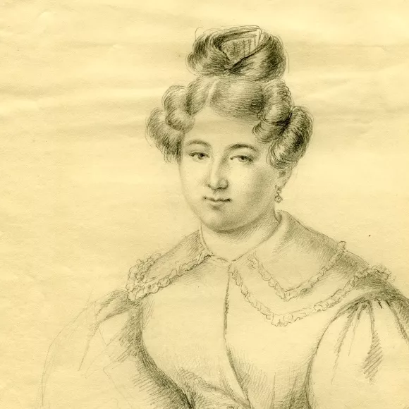 Marie Guillemine Benoist, dessin