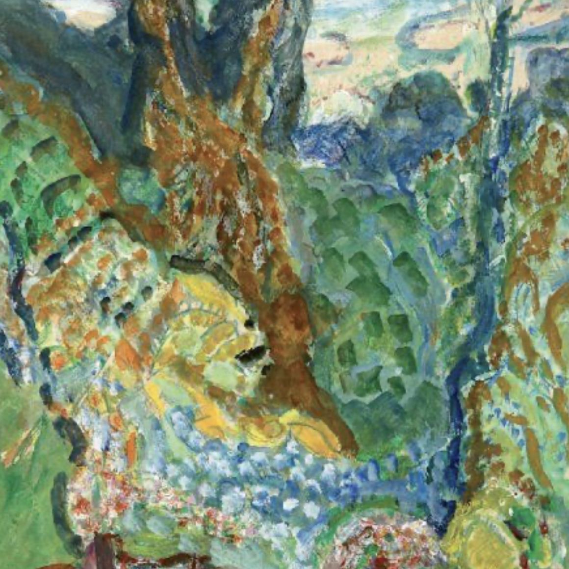 Kikoine, huile sur toile