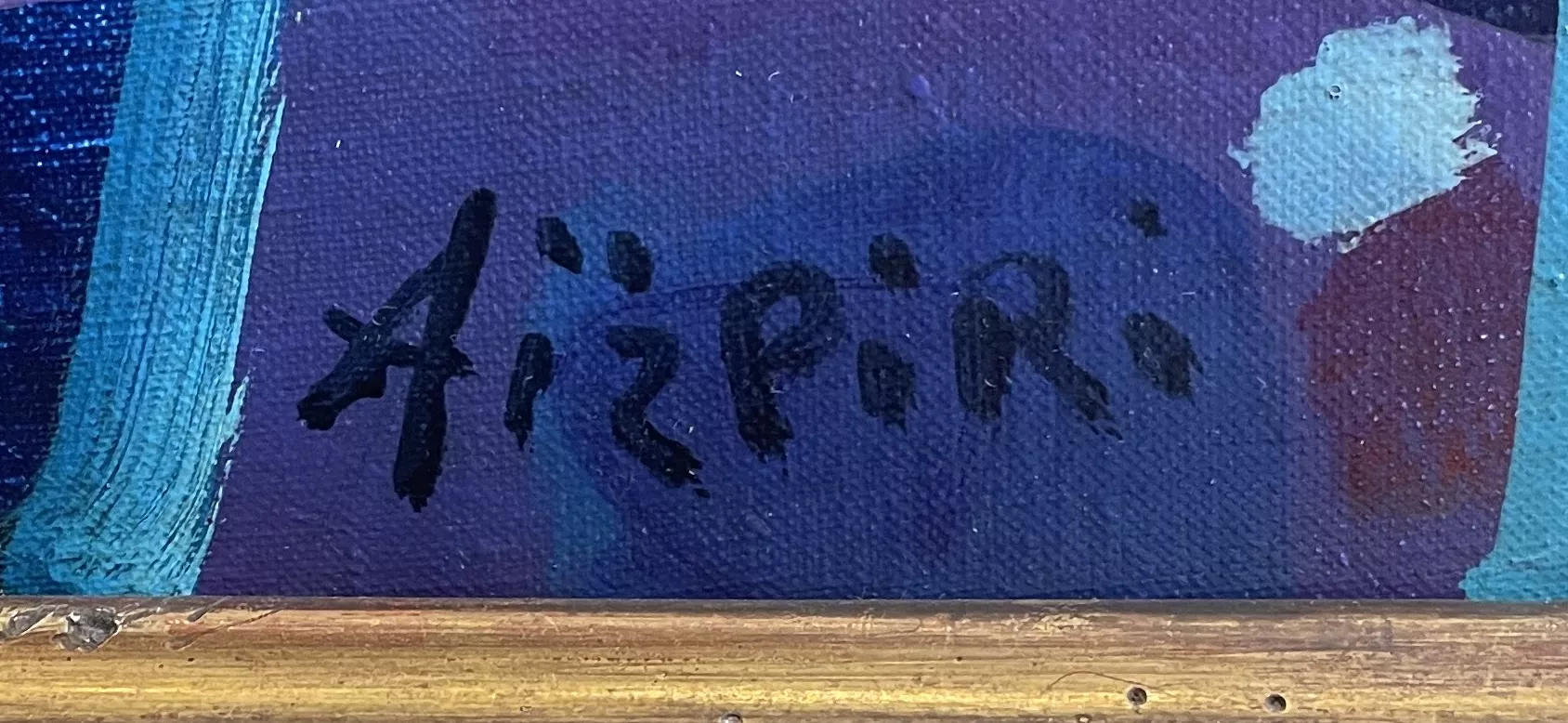 Signature de Paul A&iuml;zpiri
