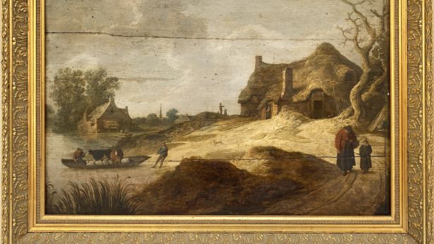 Entourage de JJ. VAN GOYEN (1596-1656), huile sur panneau