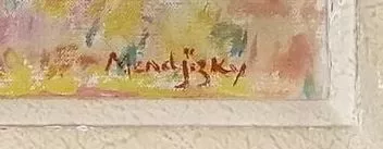 Signature de Maurice Mendjisky