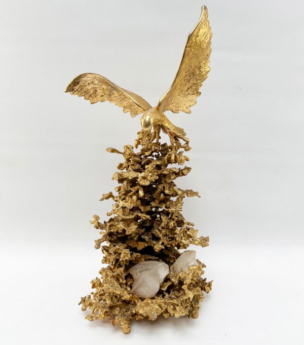 Boeltz, centre de table en bronze