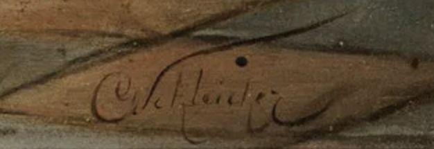 Signature de Ferdinand Georg Wäldmuller