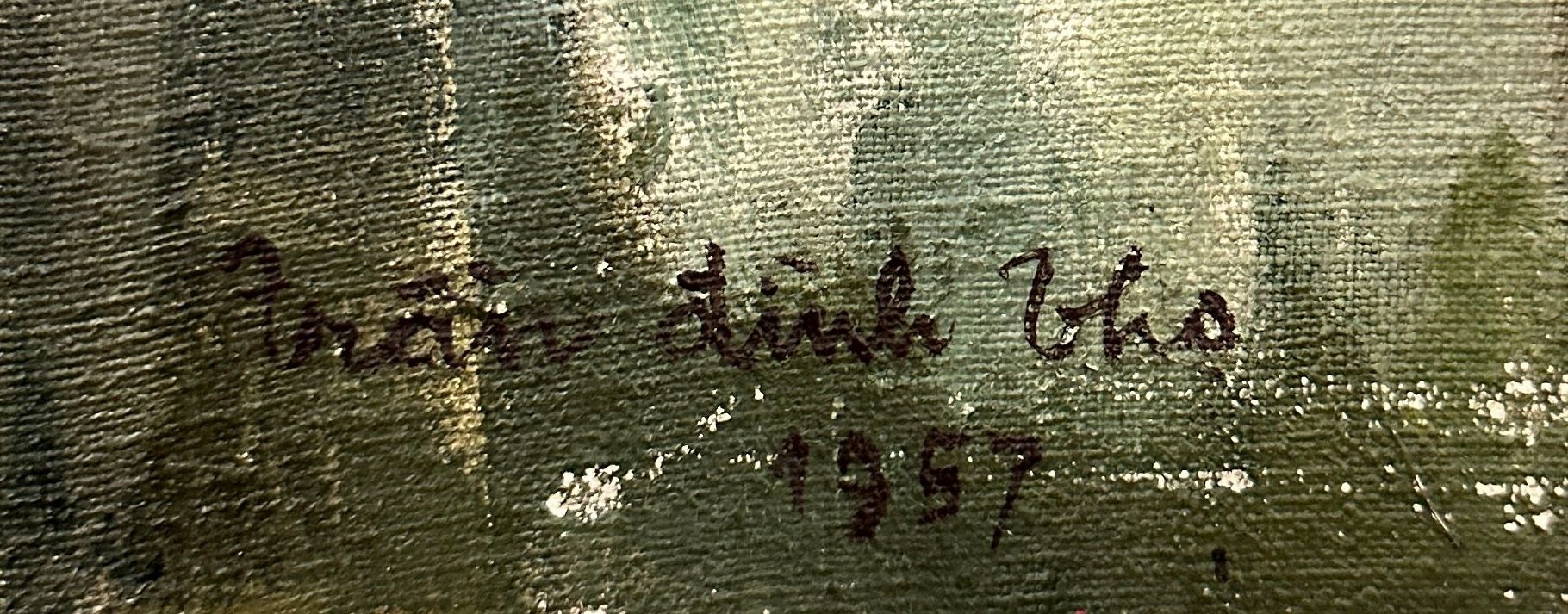 Signature de Tran Dinh Tho