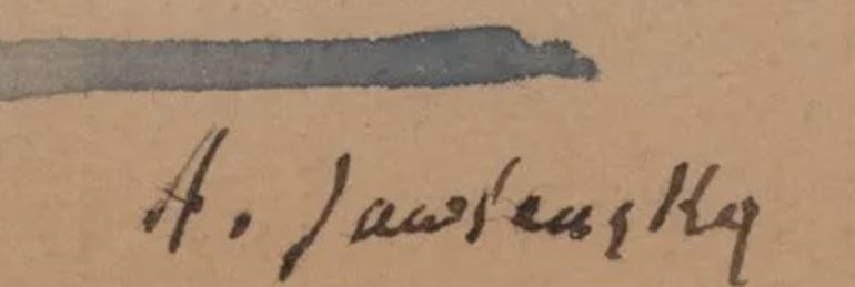 Signature de Alexej von Jawlensky