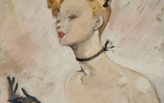 Domergue, huile sur toile