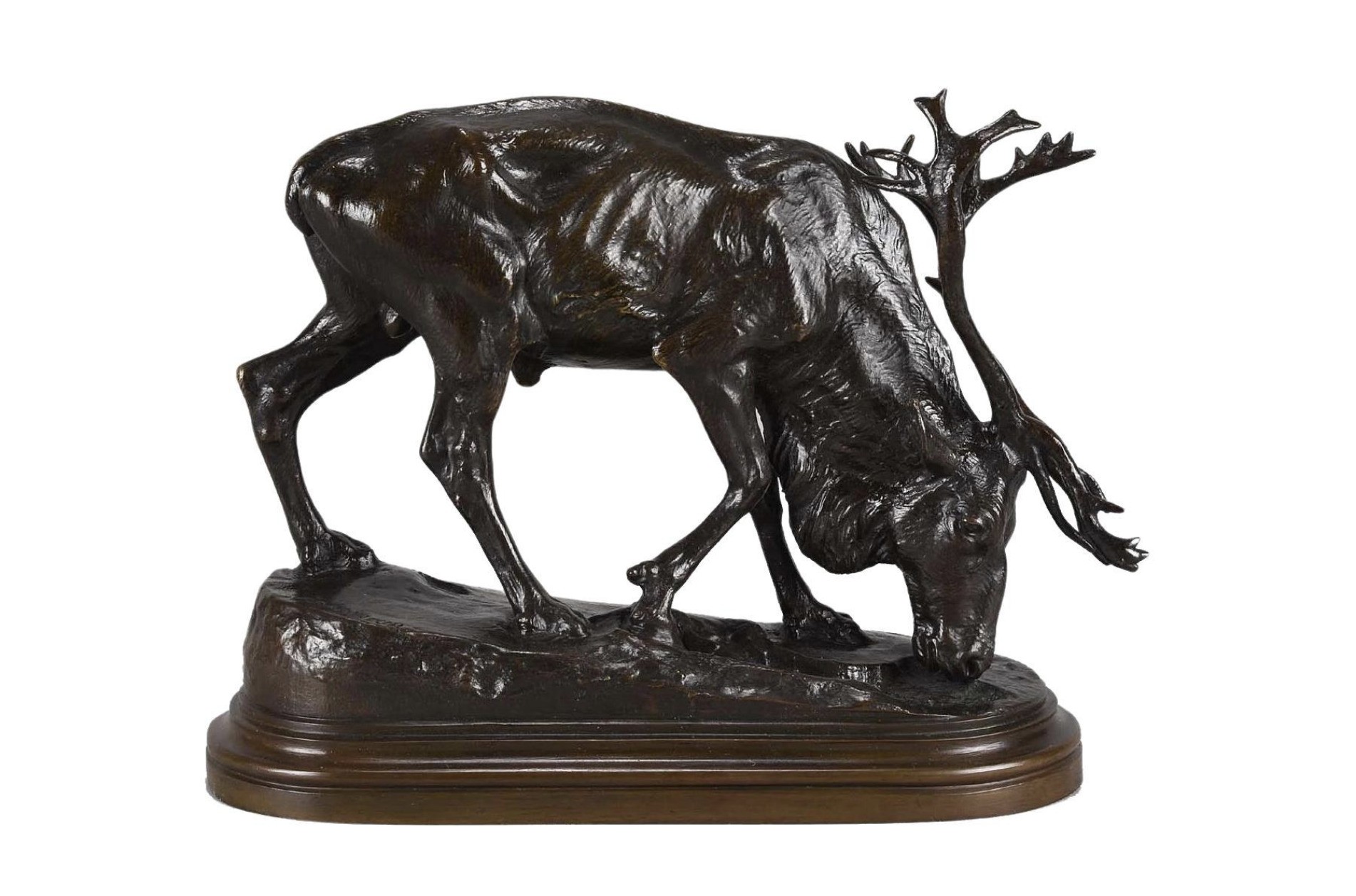 Isidore Bonheur, bronze à patine brune