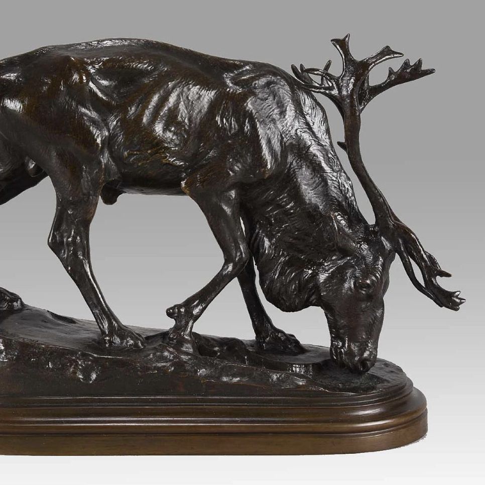 Isidore Bonheur, bronze à patine brune