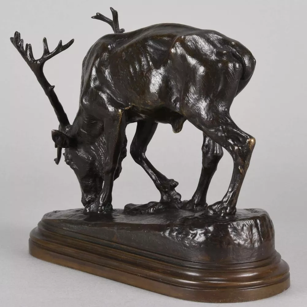 Isidore Bonheur, bronze &agrave; patine brune