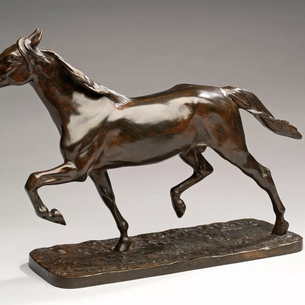 Isidore Bonheur, bronze &agrave; patine brune