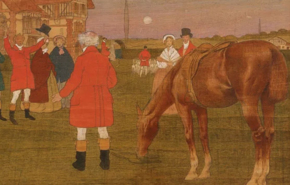 Bernard Boutet de Montvel, huile sur toile