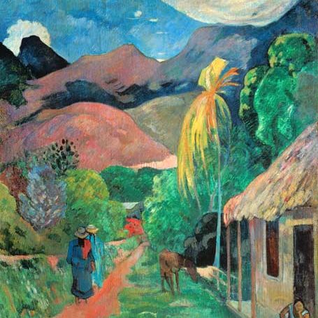 Paul Gauguin, huile sur toile