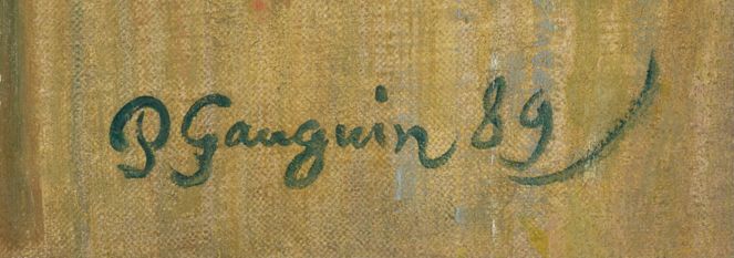 Signature de Paul Gauguin