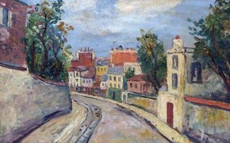 Elisée Maclet, huile sur toile