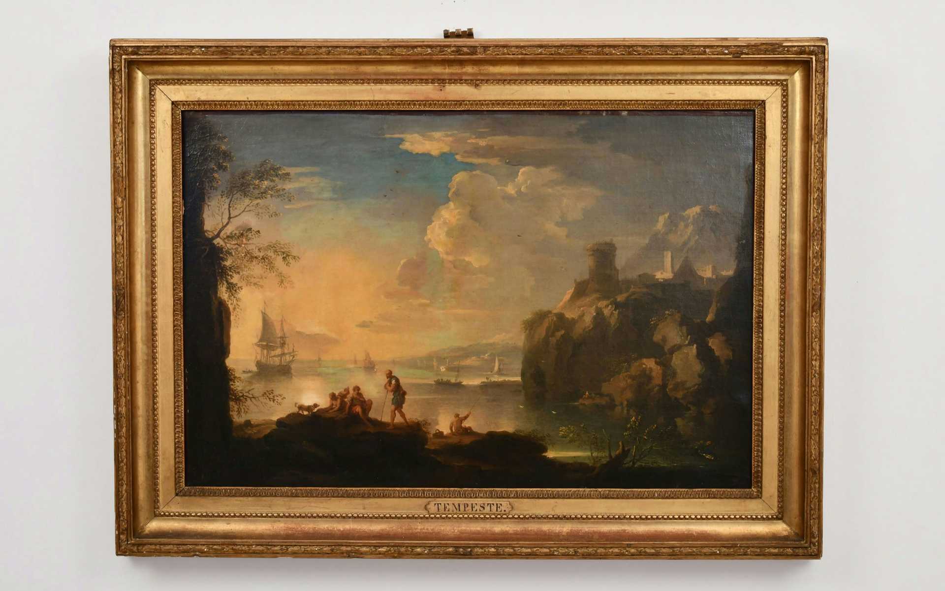 Antonio Tempesta, huile sur toile