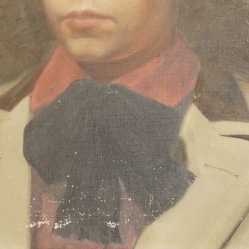 Marie Dominique Siciliano, huile sur toile