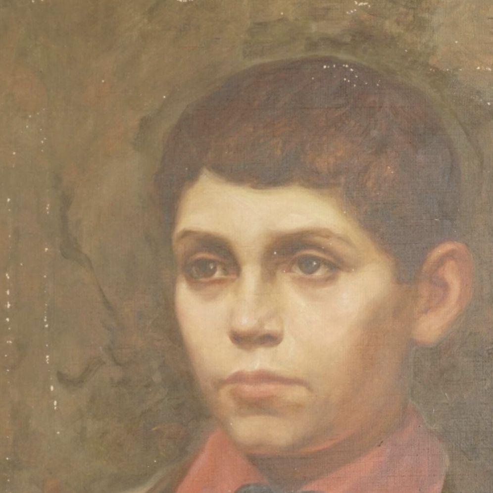 Marie Dominique Siciliano, huile sur toile