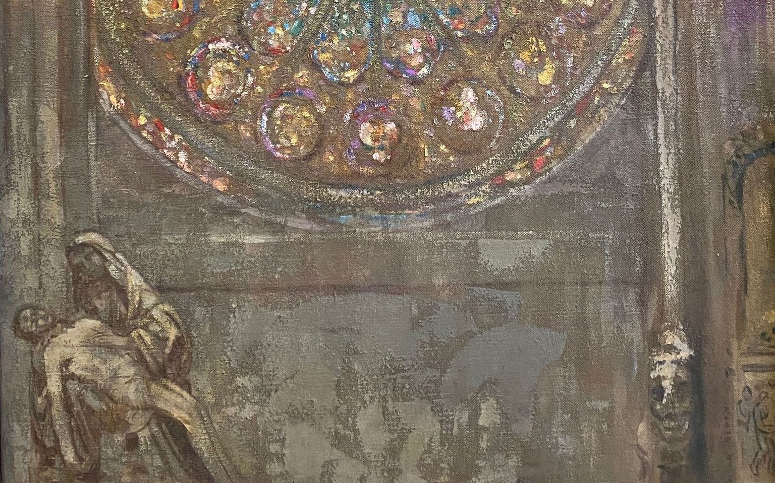 Odilon Redon, huile sur toile