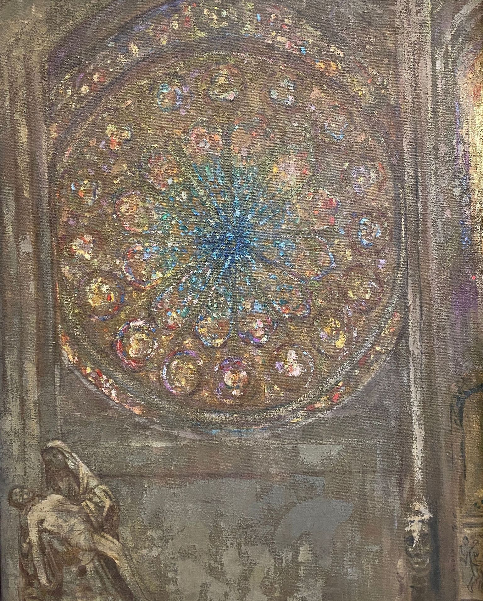 Odilon Redon, huile sur toile