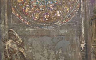 Odilon Redon, huile sur toile