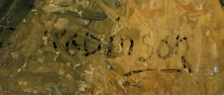 Signature de Theodore Robinson