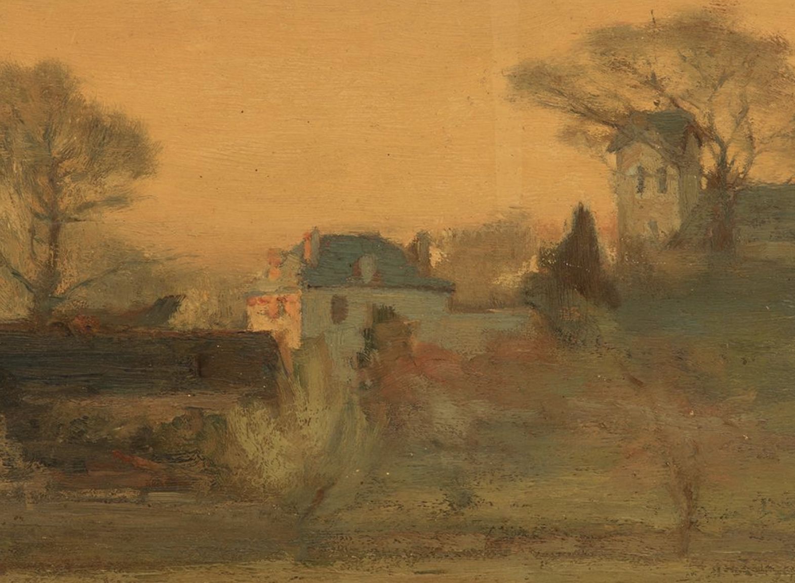 Theodore Robinson, huile sur toile