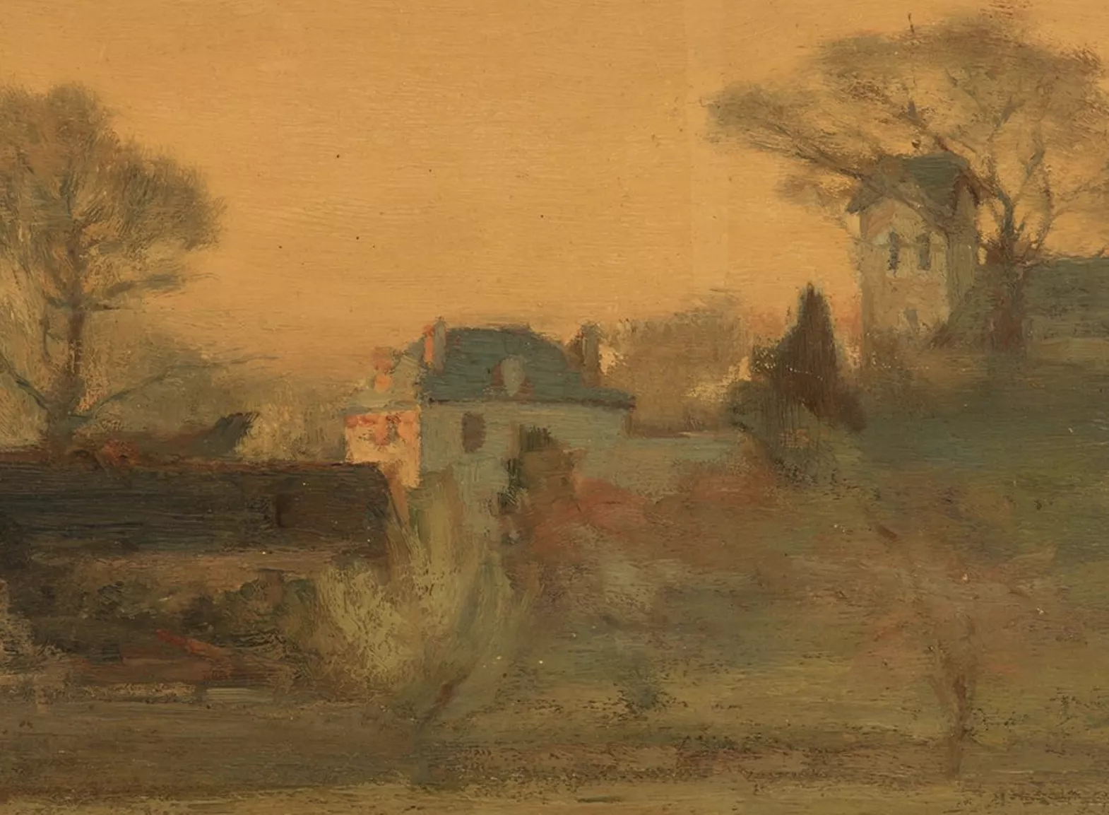 Theodore Robinson, huile sur toile
