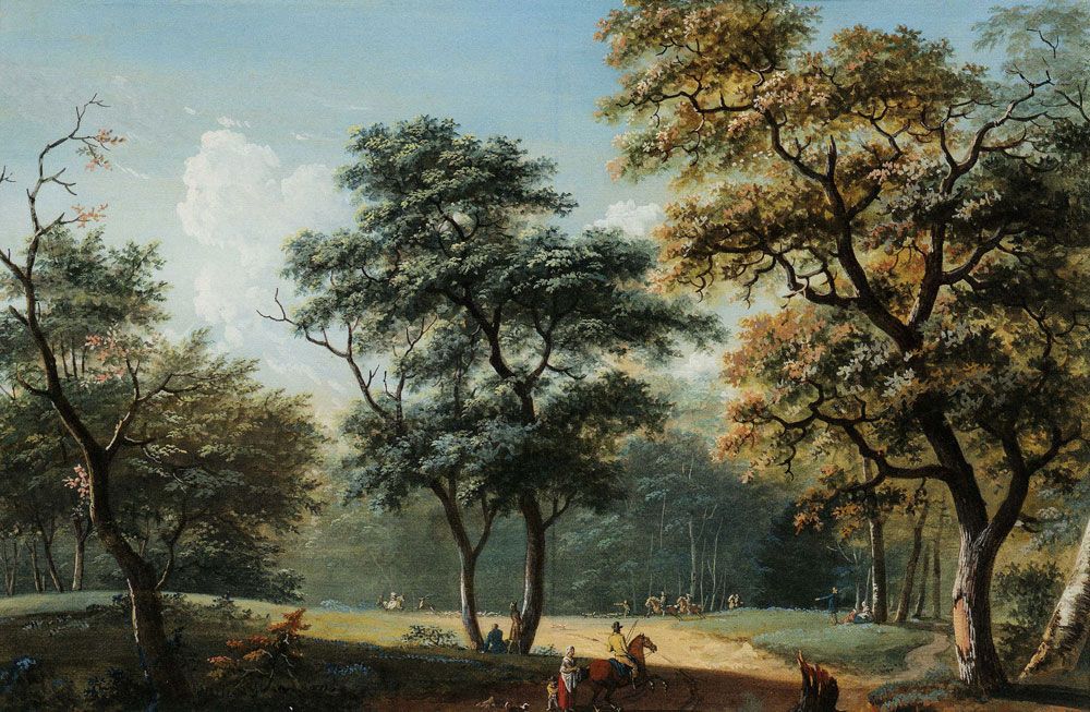 Lazare Bruandet, huile sur toile